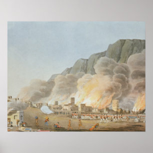 Rus ul Khyma from the SW and the situation of the Poster