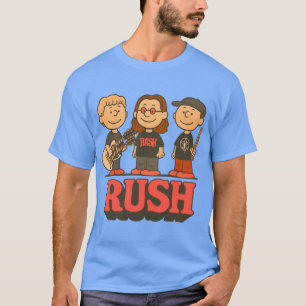 Rush Band Charlie Brown Mashup FADED friend T-Shirt