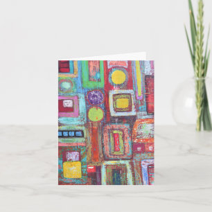 Rush Hour Blank Notecard