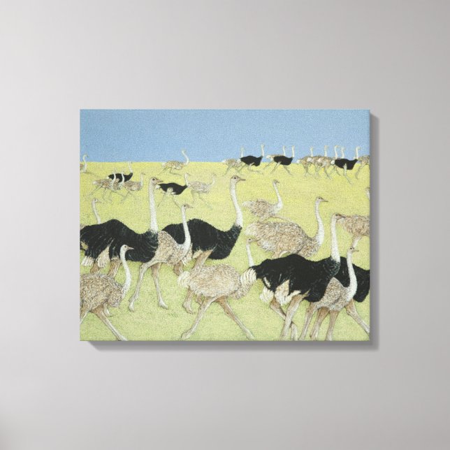 Rush hour canvas print (Front)