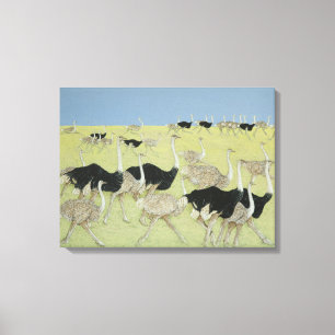 Rush hour canvas print