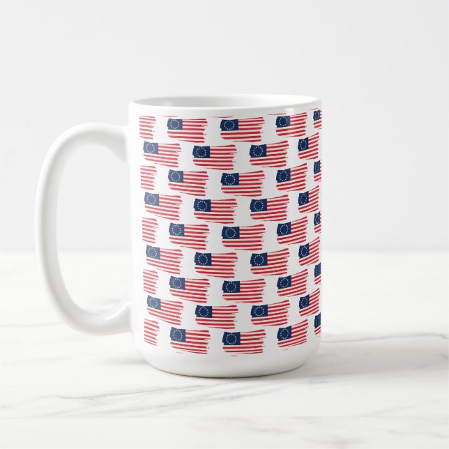rush-limbaugh betsy ross Flag Coffee Mug (Left)