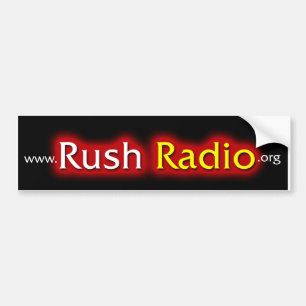 Rush Radio Bumper Sticker