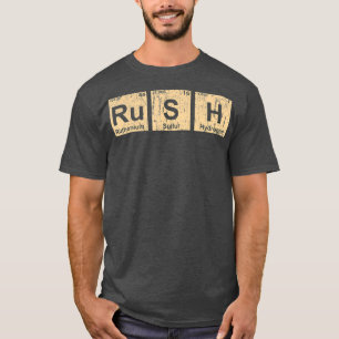 Rush RuSH Periodic Table Elements  (3) T-Shirt