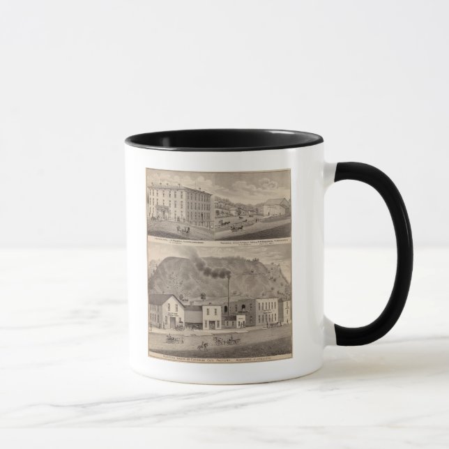 Rushford Wagonand Carriage County, Minnesota Mug (Right)