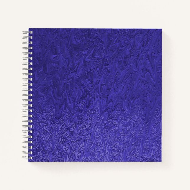 Rushing Blue....... Notebook (Front)