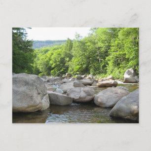 Rushing River - North Conway, NH Postcard