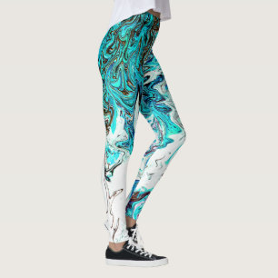 Rushing Sea...... Leggings