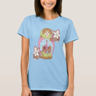 rusian moscow girl woman mosque colorfull T-Shirt