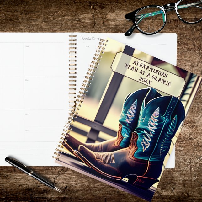 Rusic Cowboy Boots Planner (Creator Uploaded)