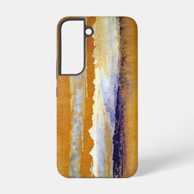 Ruskin's Dawn at Neuchatel Samsung Phone Case (Back)