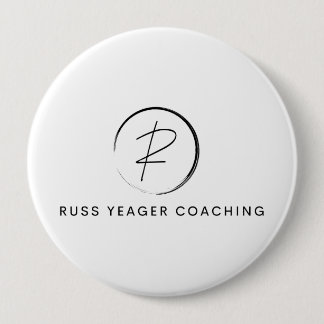 Russ Yeager Coaching Signature Logo 10 Cm Round Badge