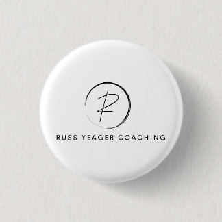 Russ Yeager Coaching Signature Logo 3 Cm Round Badge