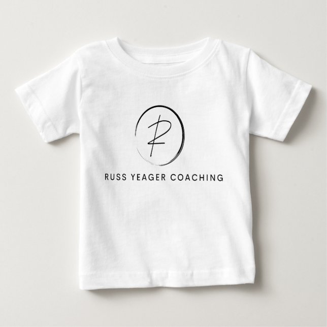 Russ Yeager Coaching Signature Logo Baby T-Shirt (Front)