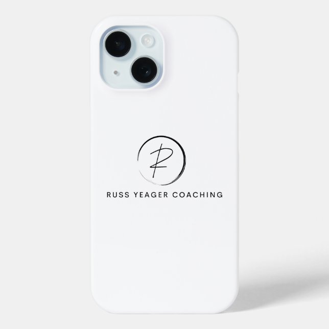 Russ Yeager Coaching Signature Logo Case-Mate iPhone Case (Back)
