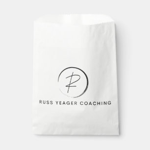 Russ Yeager Coaching Signature Logo Favour Bags