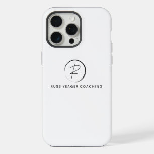 Russ Yeager Coaching Signature Logo iPhone 15 Pro Max Case