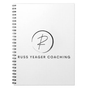 Russ Yeager Coaching Signature Logo Notebook
