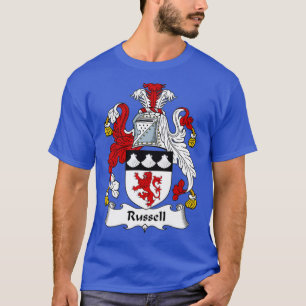Russel Coat of Arms Family Crest  T-Shirt