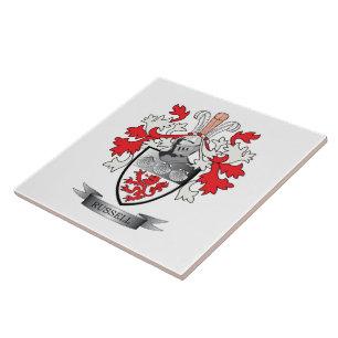 Russell Coat of Arms Tile