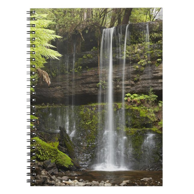 Russell Falls, Mount Field National Park, Spiral Notebook (Front)