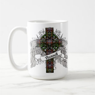 Russell Tartan Cross Coffee Mug