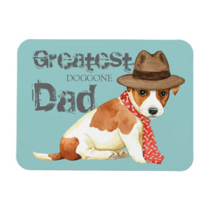 Russell Terrier Dad Magnet