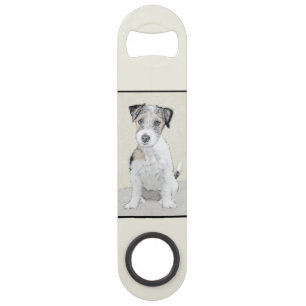 Russell Terrier Rough Painting - Original Dog Art