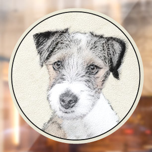 Russell Terrier Rough Painting - Original Dog Art