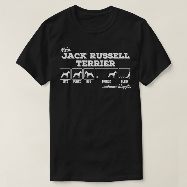 Russell Terrier T-Shirt (Design Front)