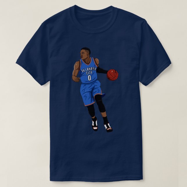 Russell Westbrook OKC T-Shirt (Design Front)