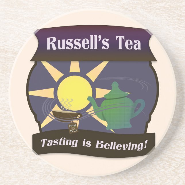 Russell's Tea Coaster (Front)