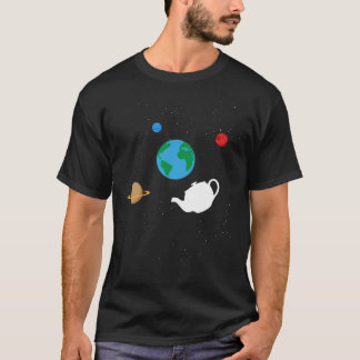 Russells Teapot In Our Solar System - Philosopher  T-Shirt