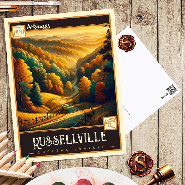 Russellville, Arkansas | Vintage Postcard (Creator Uploaded)