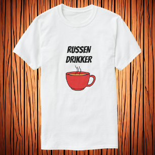 Russen drikker kaffe T-Shirt