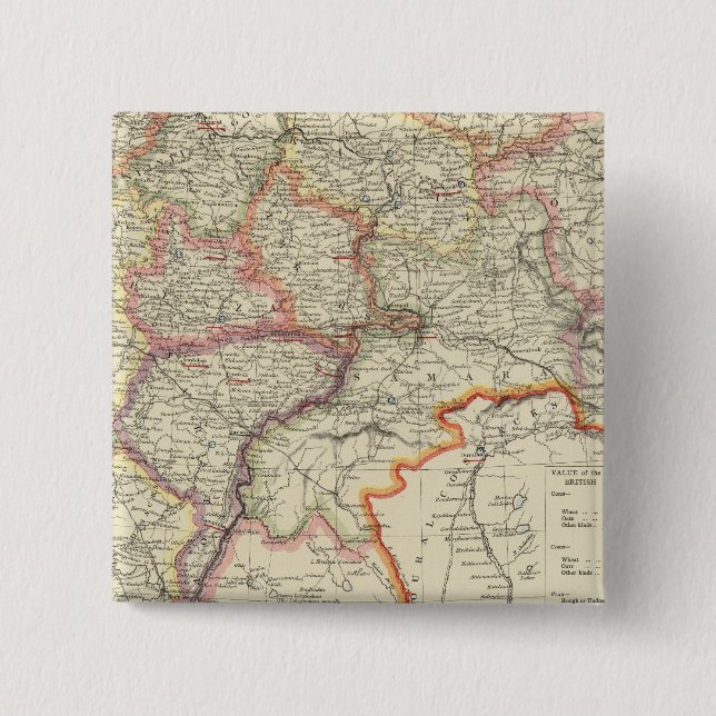 Russia 10 15 cm square badge (Front)