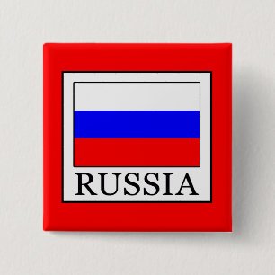 Russia 15 Cm Square Badge