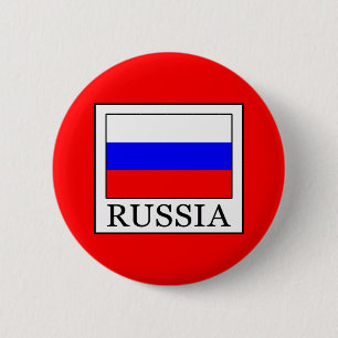 Russia 6 Cm Round Badge