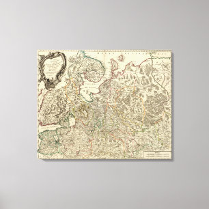 Russia and Europe 6 Canvas Print