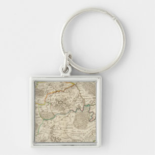 Russia and Urkraine 2 Key Ring