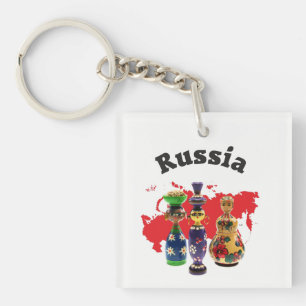 Russia - Babuschka key Ring
