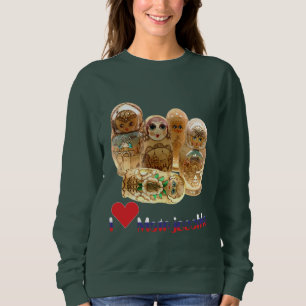 Russia - Babuschka Matrjoschka Sweatshirt