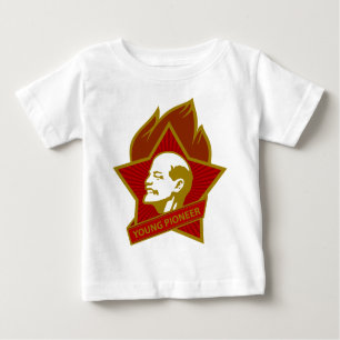 Russia CCCP USSR Young Pioneer Baby T-Shirt