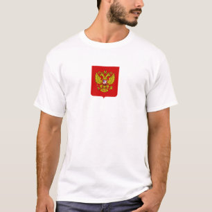 Russia country coat arms symbol emblem flag T-Shirt