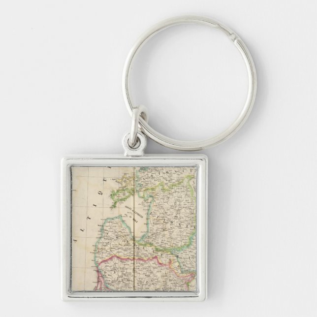 Russia, Europe 9 Key Ring (Front)