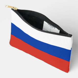 Russia flag accessory pouch