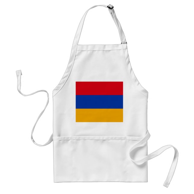 Russia Flag Adult Apron (Front)