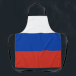 Russia Flag Apron<br><div class="desc">Patriotic flag of Russia.</div>