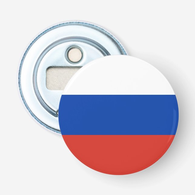 Russia Flag Bottle Opener (Front)