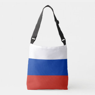 Russia Flag Crossbody Bag